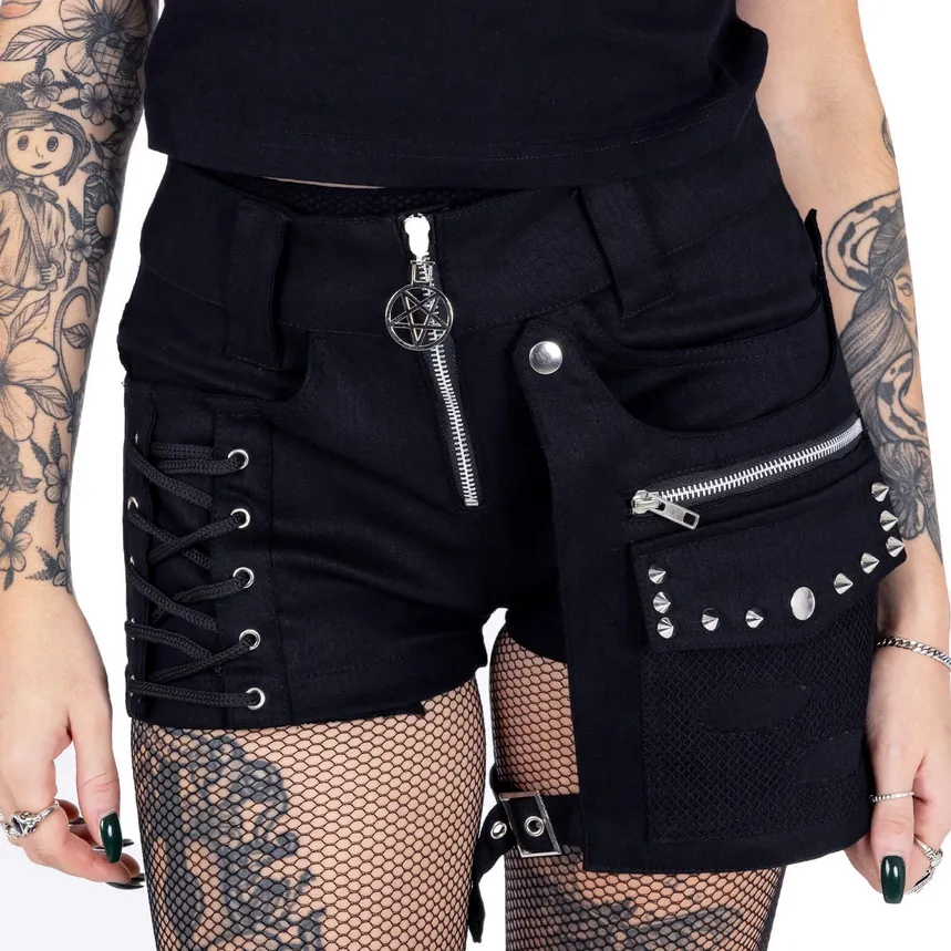 ALYANA SHORTS - BLACK