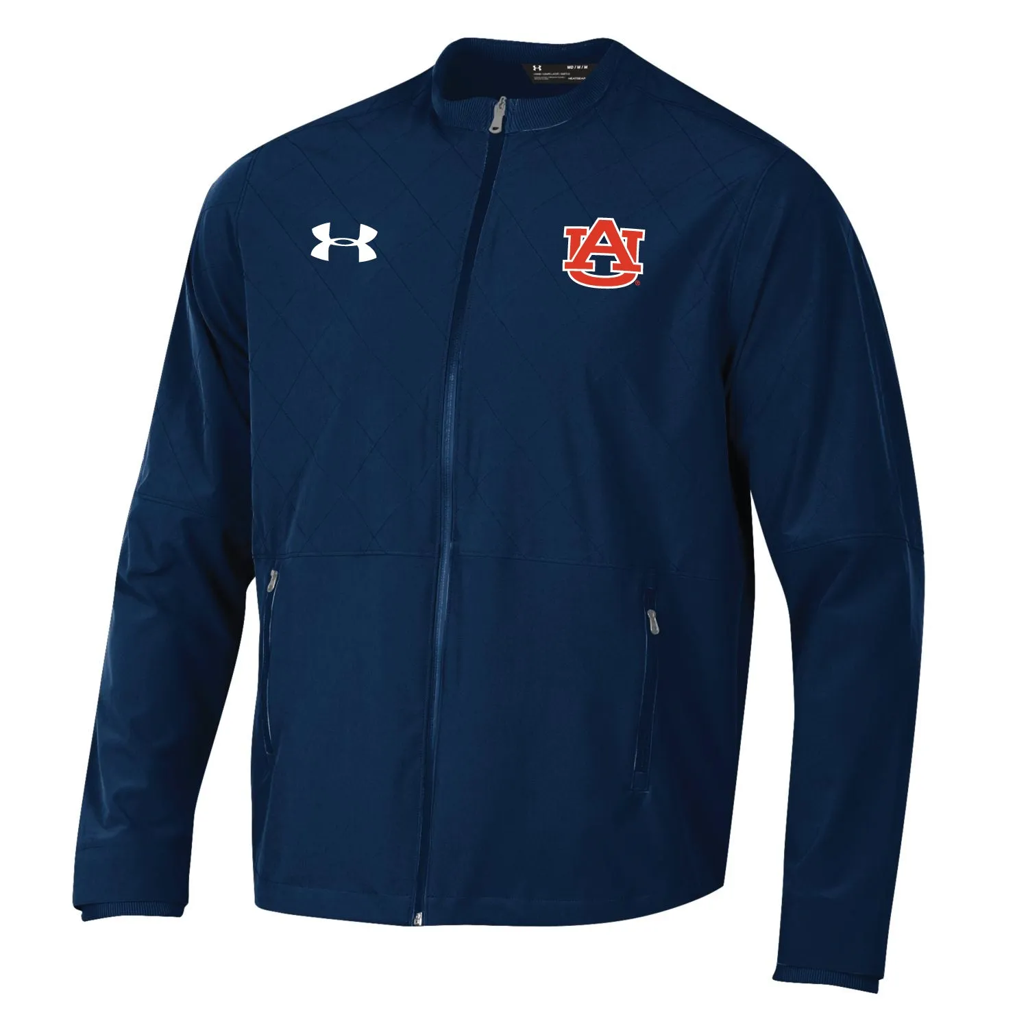 Auburn Tigers Under Armour Navy Full Zip Storm Loose Sideline Warmup Jacket