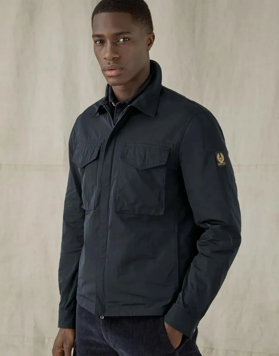 Belstaff Command Overshirt in Dark Ink