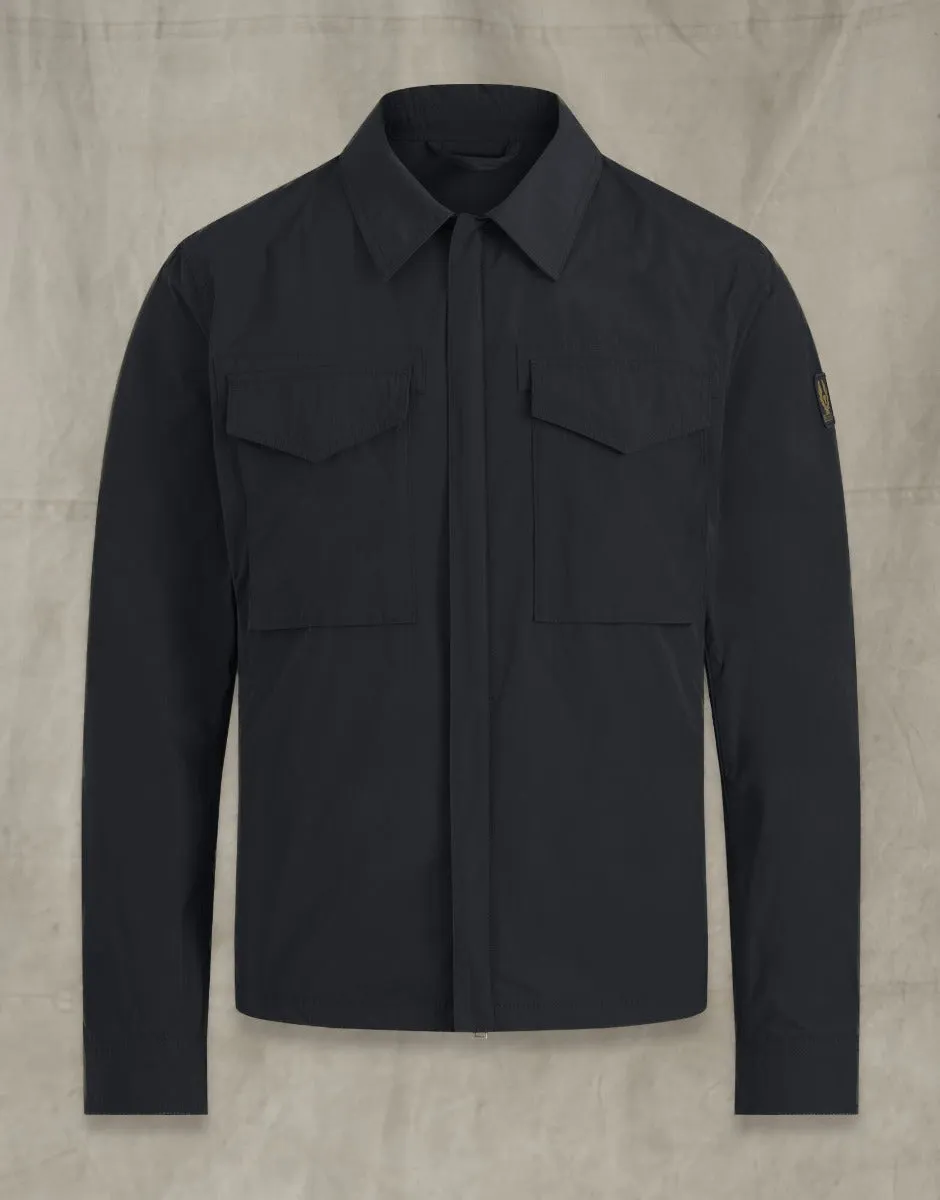 Belstaff Command Overshirt in Dark Ink