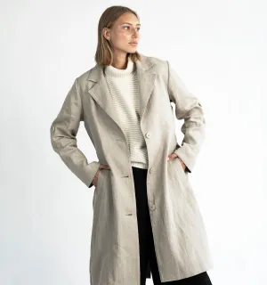 Bonnie lang Trenchcoat