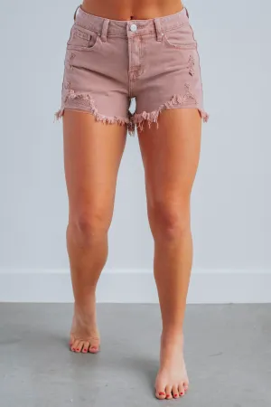 Charleigh Risen Shorts - Mauve