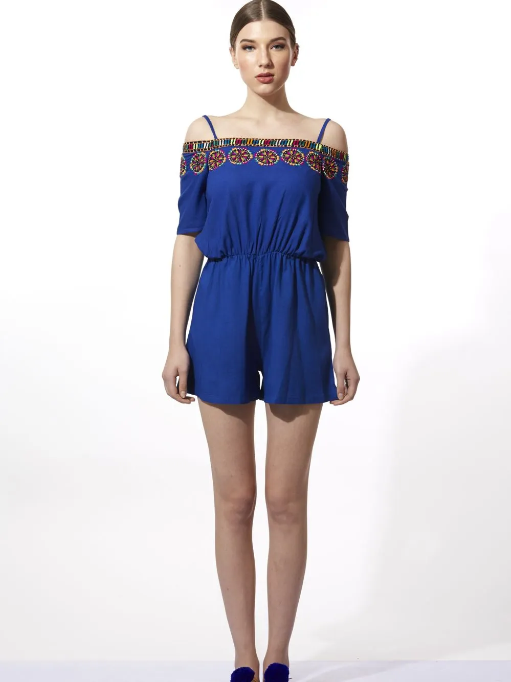 Embroiderd Romper