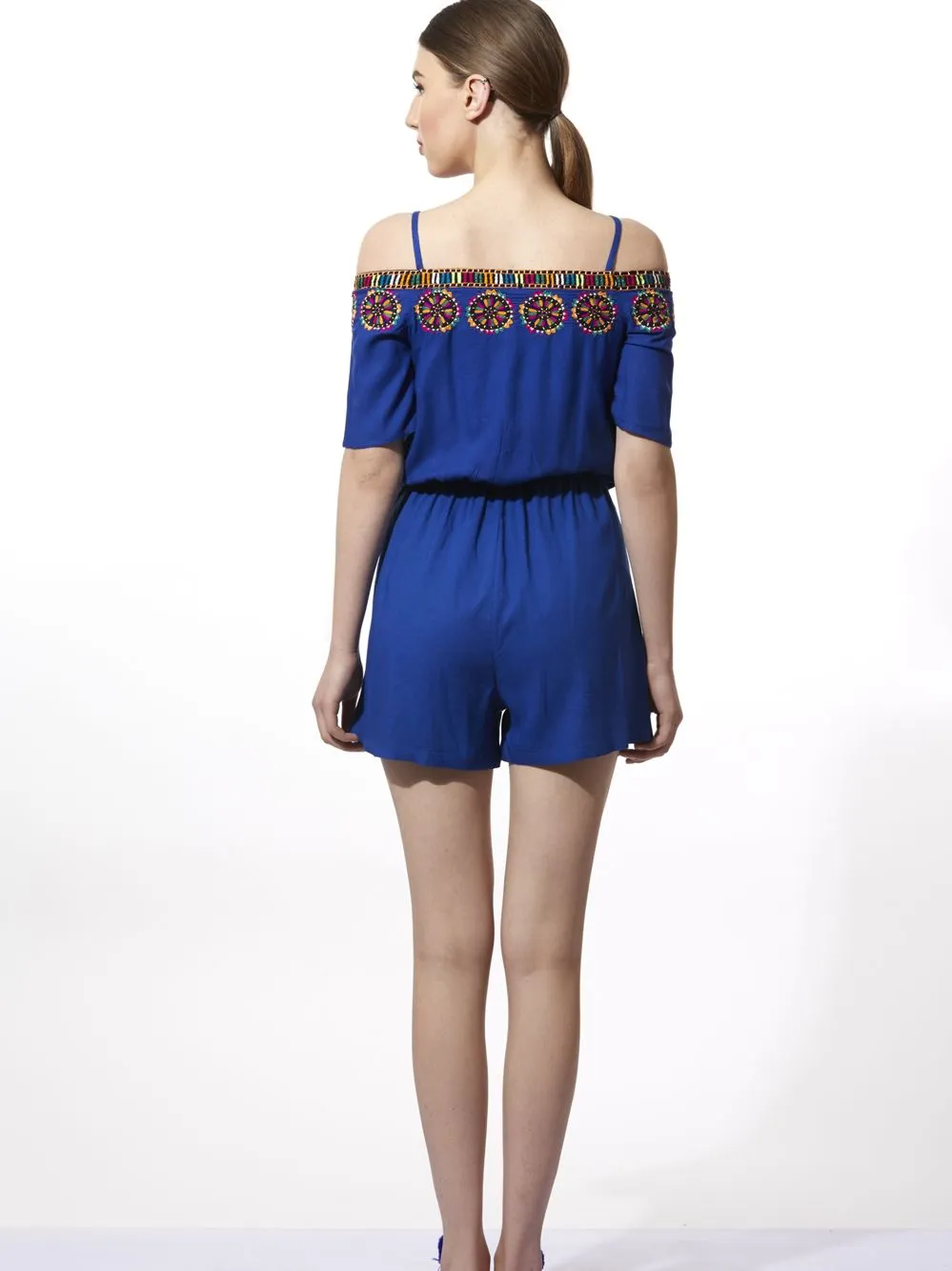 Embroiderd Romper