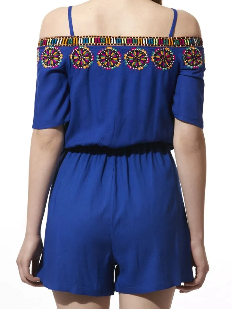 Embroiderd Romper