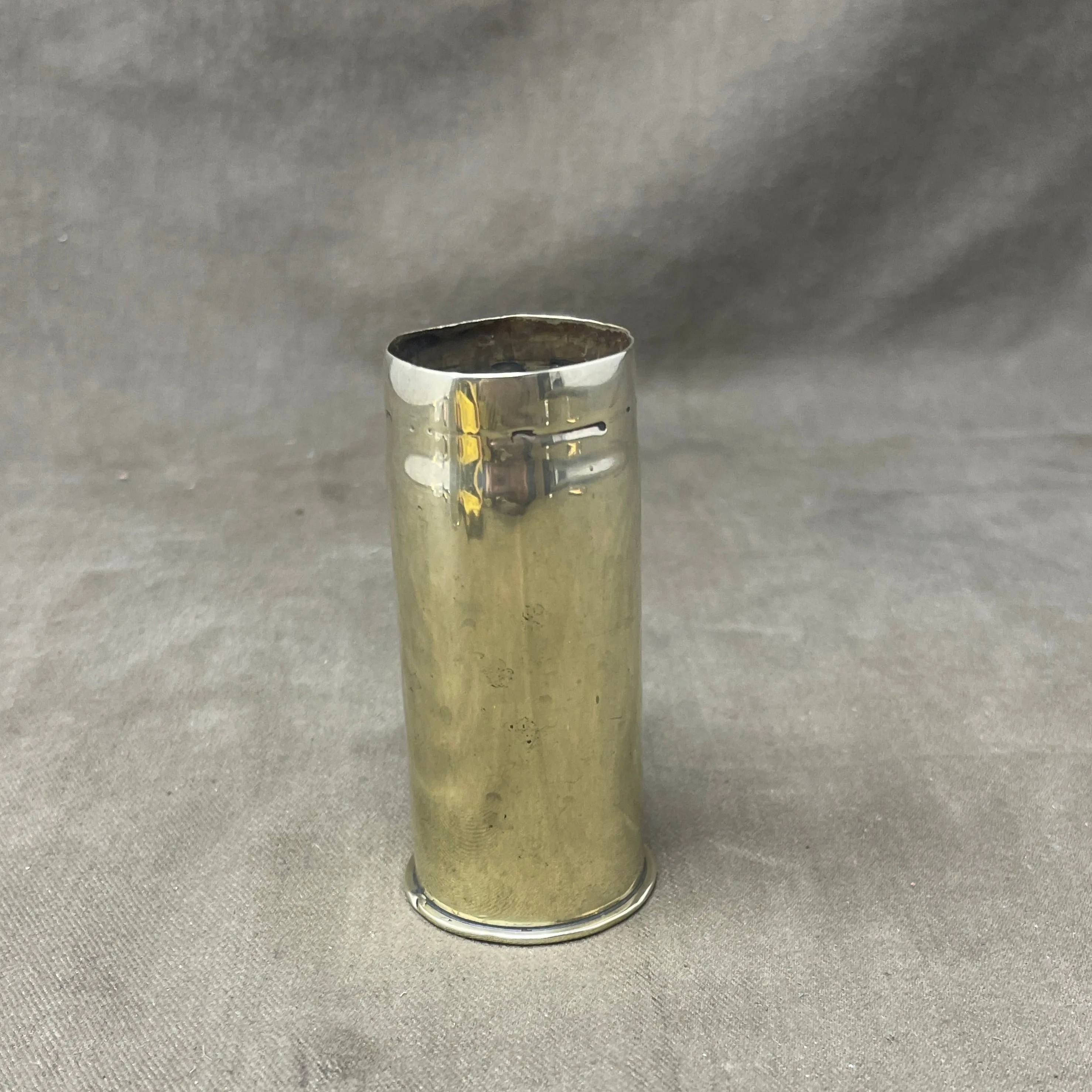 German WW1  37mm 1905 C/97 98 Karlsruhe Brass Cartridge Case