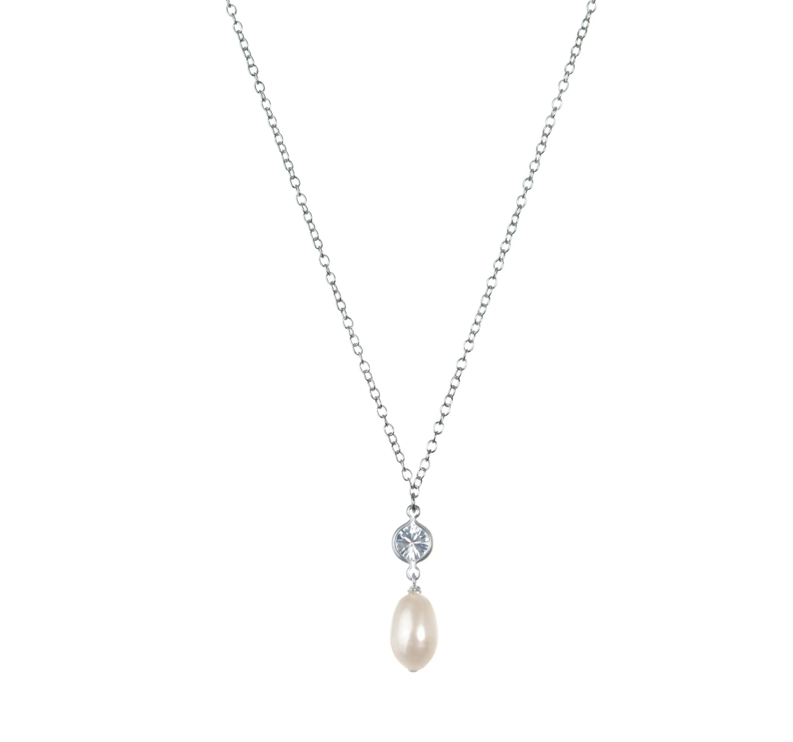 Isabella Pearl Wedding Pendant