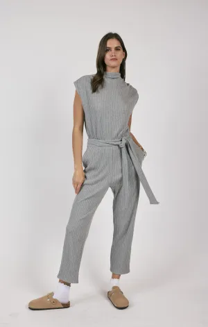 Less Is More Jumpsuit - Grey