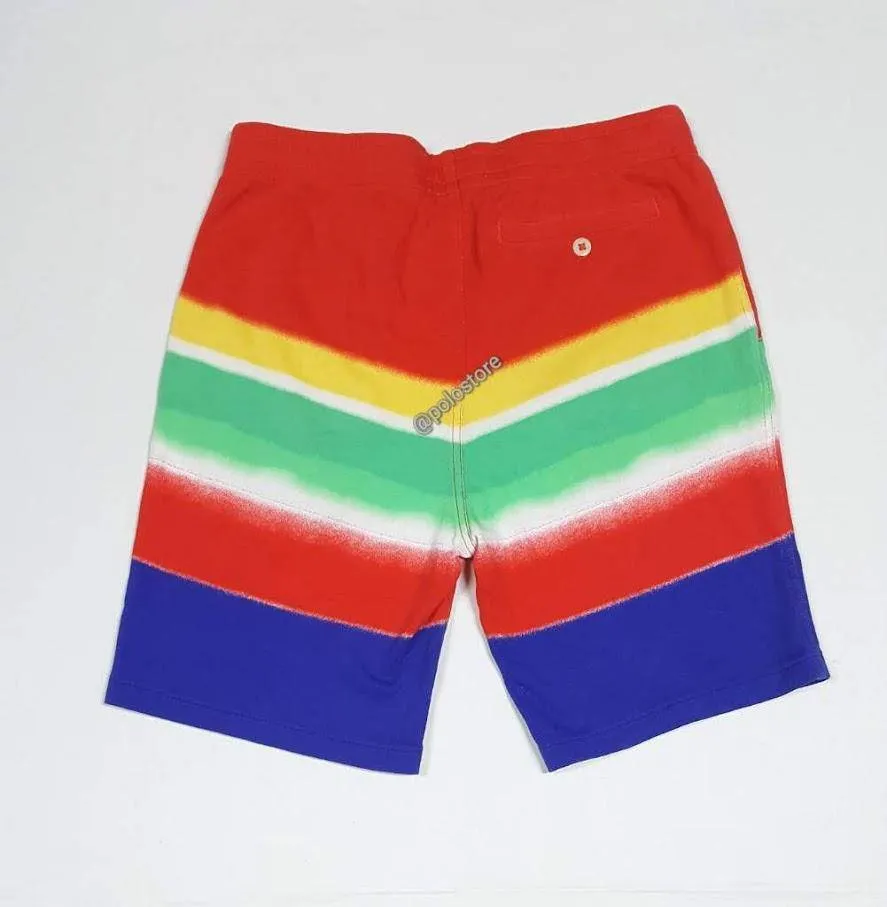 Nwt Polo Ralph Lauren Multi Color Stripe Cotton Shorts