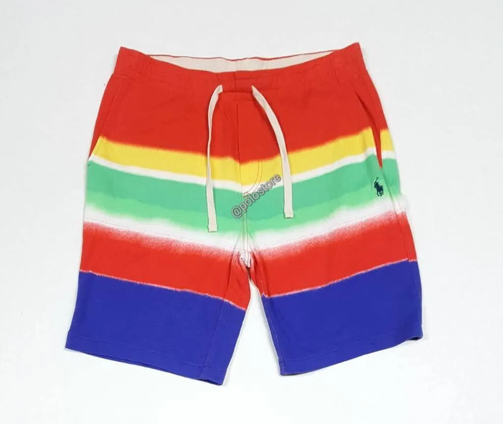 Nwt Polo Ralph Lauren Multi Color Stripe Cotton Shorts