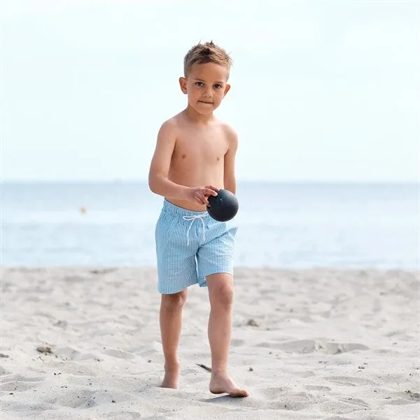 Petit Crabe Capri Stribes Boardie Swim Shorts