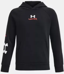 Under Armour Rival Fleece Graphic Hoodie Youth