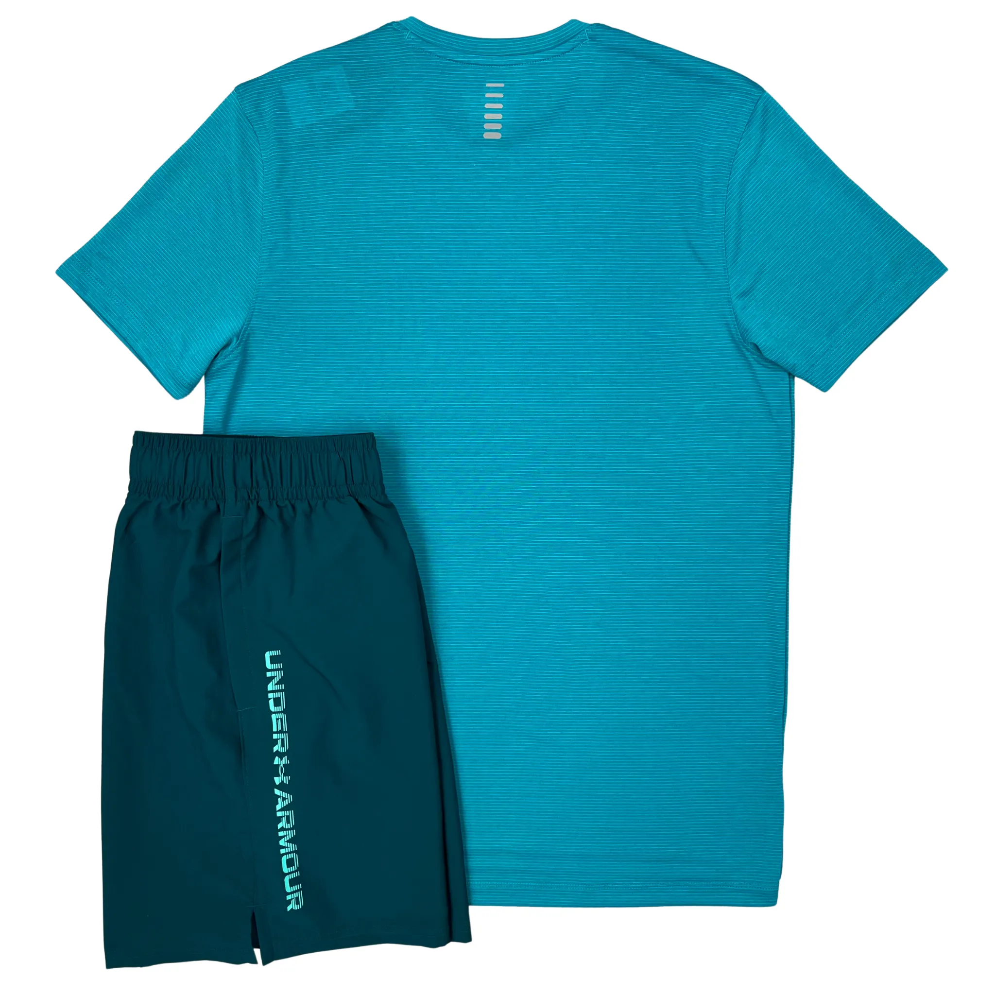 Under Armour Streaker T-Shirt/Shorts - Teal