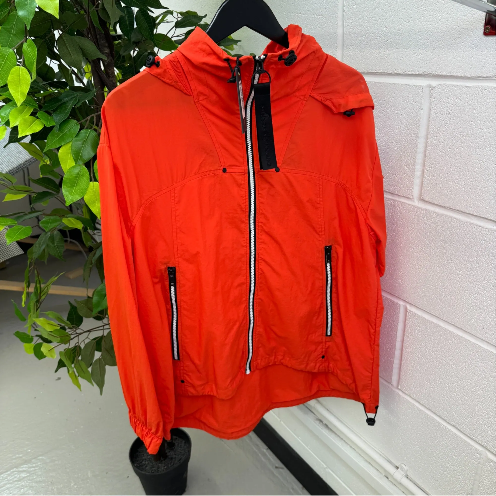 Women's Rookie Anorak Jacket Orange Size S